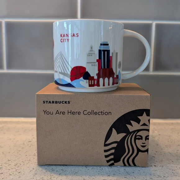 Starbucks You Are Here Kansas City Mug - Picture 2 of 8